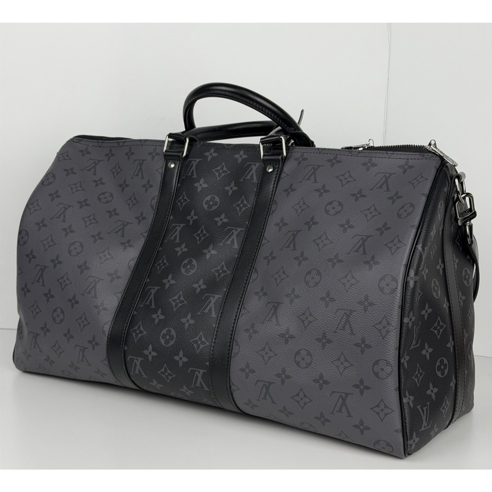 Louis Vuitton Keepall Bandouliere 50 Reverse Eclipse Coated Canvas NFC